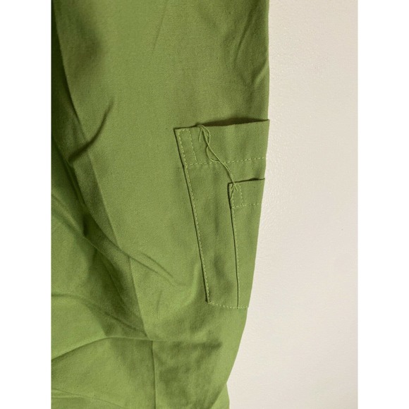 Reina Scrub Bottom Medical Uniform Olive Drawstring Pants XS - Picture 10 of 12